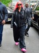 Rihanna stuns with vibrant pink hair pics