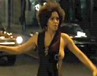 Halle Berry slips a boob in public nude clips