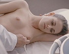 Kristen Stewart topless on a examination table nude clips