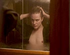 Evan Rachel Wood open bathrobe shows perky pair nude clips