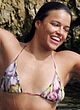 Michelle Rodriguez paparazzi seethru & bikini pics