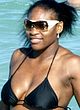 Serena Williams paparazzi black bikini photos pics