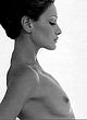 Carla Bruni naked pics - black-&-white nude scans