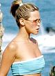 Rachel Stevens paparazzi blue bikini photos pics