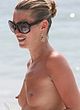 Kate Moss paparazzi topless beach shots pics