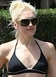 Gwen Stefani paparazzi black bikini photos pics
