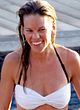Hilary Swank paparazzi white bikini photos pics