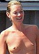 Kate Moss naked pics - topless on a yacht