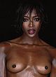 Naomi Campbell fully nude posing photos pics