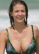 Gemma Atkinson naked pics - tanning in bikini on a beach