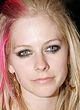 Avril Lavigne panties and pink bra slip pics