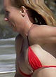 Nicollette Sheridan nipple slip in wet bikini pics