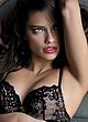 Adriana Lima nude & lacy lingerie posing pics