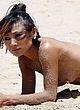 Bai Ling topless and upskirt photos pics