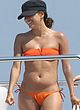 Eva Longoria caught in bikini on a yacht pics