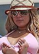 Jessica Simpson in pink bikini on a yacht pics