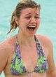 Kelly Clarkson caught in wet bikini pics