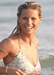 Michelle Hunziker paparazzi bikini beach photos pics