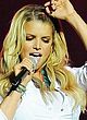 Jessica Simpson sexy performing on stage pics