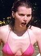 Geena Davis flashing tits and bikini scene pics