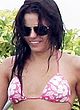 Jenna Dewan sunbathes in bikini on a beach pics
