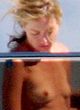 Portia de Rossi caught by paparazzi topless pics