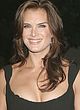 Brooke Shields showing cleavage at premiere pics