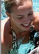 Hayden Panettiere tits slip from wet bikini pics