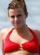 Coleen McLoughlin caught tanning in red bikini pics