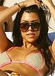 Kourtney Kardashian paparazzi upskirt & bikini pix pics