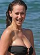 Jennifer Love Hewitt paparazzi tight swimsuit shots pics