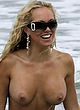 Aisleyne Horgan-Wallace revealing big tits on a beach pics
