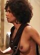 Halle Berry naked pics - revealing bare tits outdoors