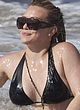 Hilary Duff paparazzi wet bikini shots pics