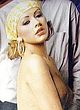 Christina Aguilera naked pics - exposes her huge bare breasts