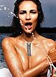 Fernanda Tavares topless & bikini beach photos pics