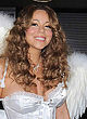 Mariah Carey big boobs in angel lingerie pics