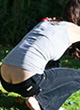 Brooke Burns flashing off ass cleavage pics