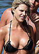 Carrie Prejean naked pics - nipple slip at hawaii beach