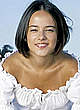Alizee posing in white clothing pics