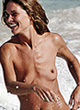 Erin Wasson naked pics - topless on the beach
