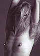 Angela Lindvall naked pics - black-and-white topless pics
