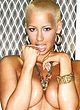 Amber Rose poses all nude & underwear pics