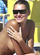 Alena Seredova naked pics - caught topless on a beach