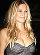 Bar Refaeli shows cleavage and long legs pics