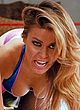 Carmen Electra shakes tits in lacy lingerie pics