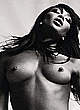 Naomi Campbell naked pics - topless black-and-white pics