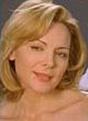 Kim Cattrall naked pics - posing in an open top