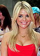 Holly Willoughby showing cleavage in red dress pics
