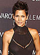 Halle Berry posing in short tight dress pics